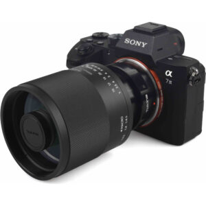 Lente Tokina SZX SUPER TELE 400mm F8 Reflex MF, Full Frame, para Sony