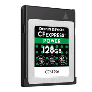 Memoria CFexpress Power Delkin Devices 128 GB, PCIe 3.0, 1730 MB/s