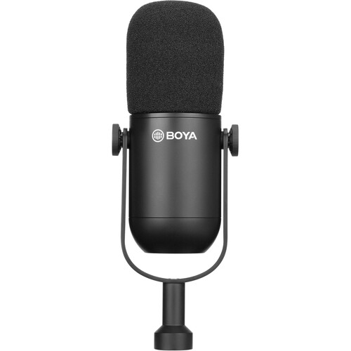 Micrófono dinámico de transmisión Boya con conexión XLR BY-DM500