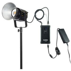 Luz Continua LED Godox VL150, de 150 watts, alimentación AC y por baterías