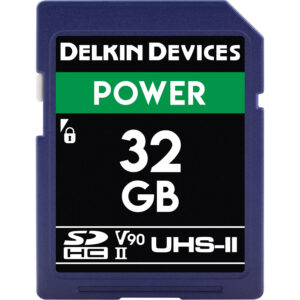 Memoria SD Delkin Devices 32 GB POWER UHS-II SDHC, V90, U3, Class 10, 300 MB/s