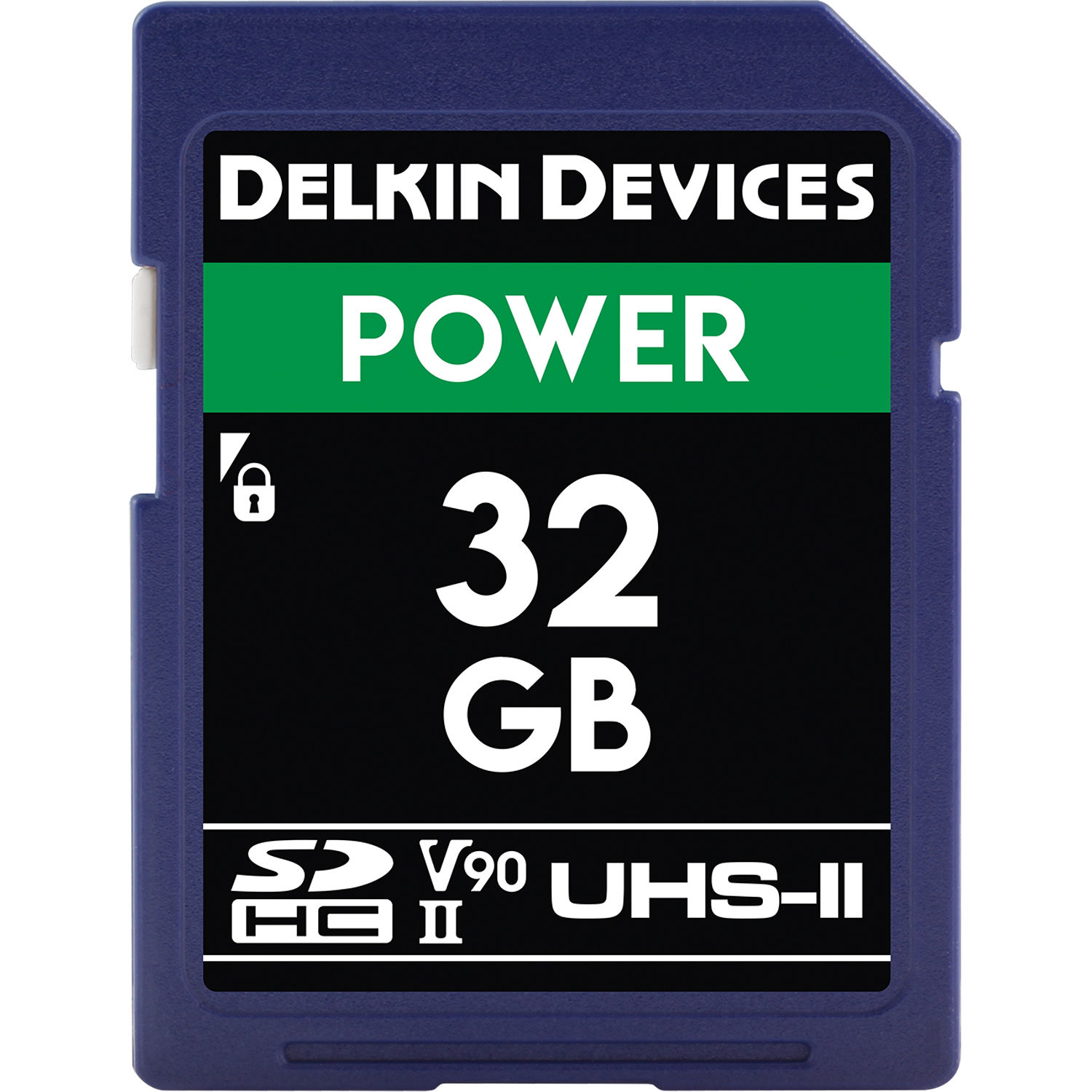 Memoria SD Delkin Devices 32 GB POWER UHS-II SDHC, V90, U3, Class 10, 300 MB/s