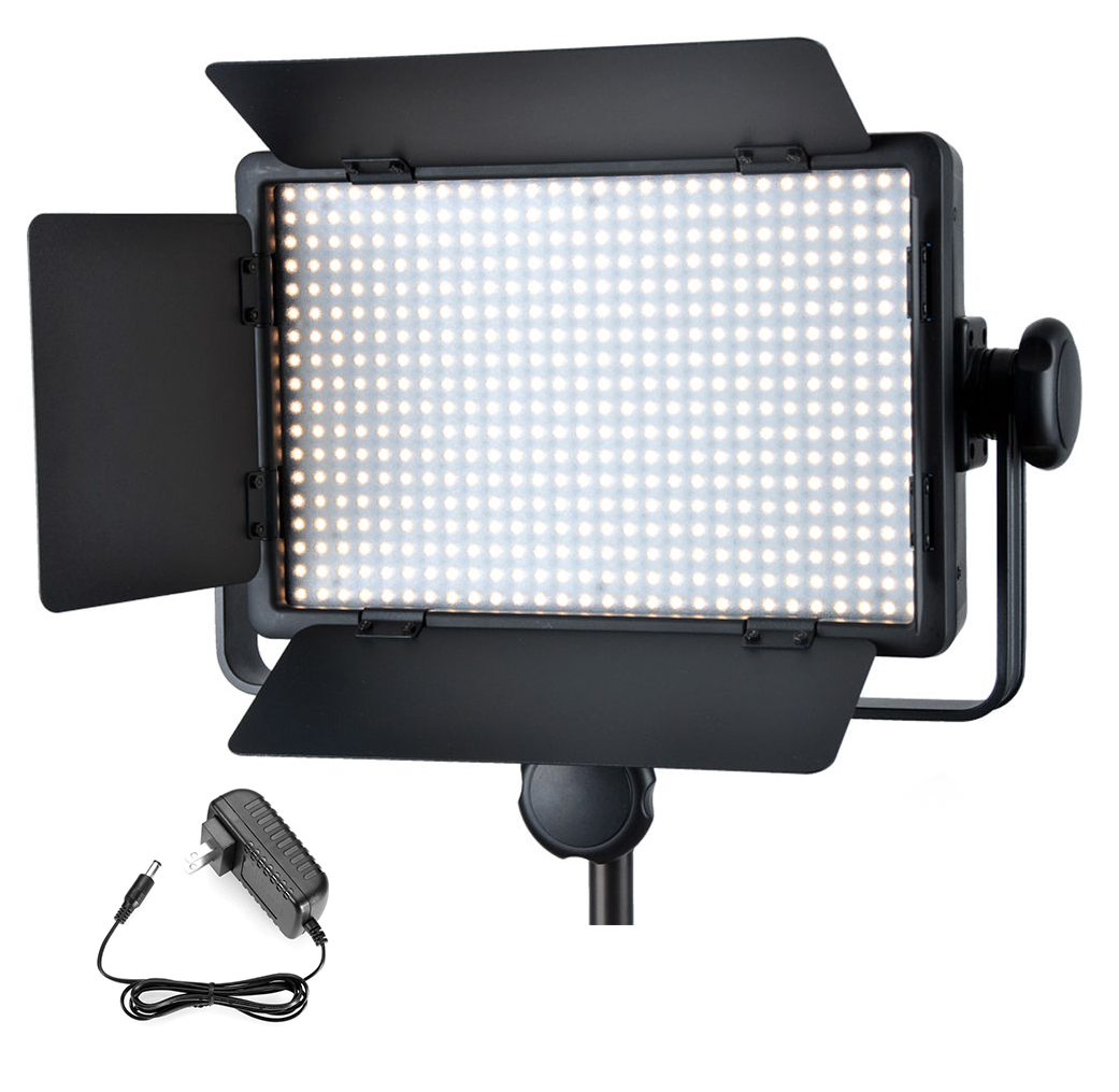 Luz LED Godox LED500W Blanco + Adaptador AC