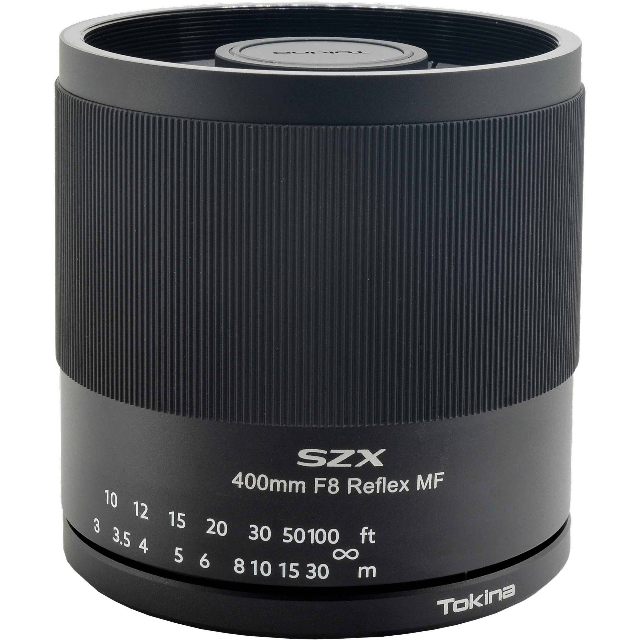 Lente Tokina SZX SUPER TELE 400mm F8 Reflex MF, Full Frame, para Nikon F