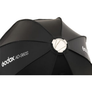 Softbox octogonal Godox AD-S60S de 60cm montura Godox, apertura rápida, panal