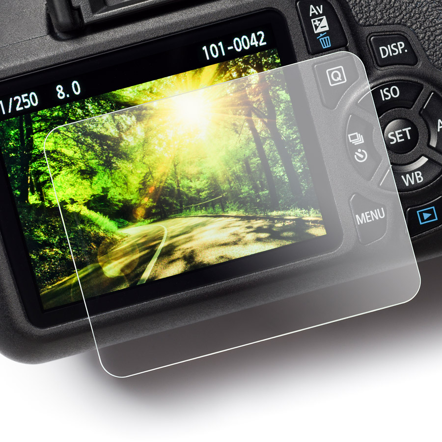 2 protectores de pantalla easyCover para Nikon D3100