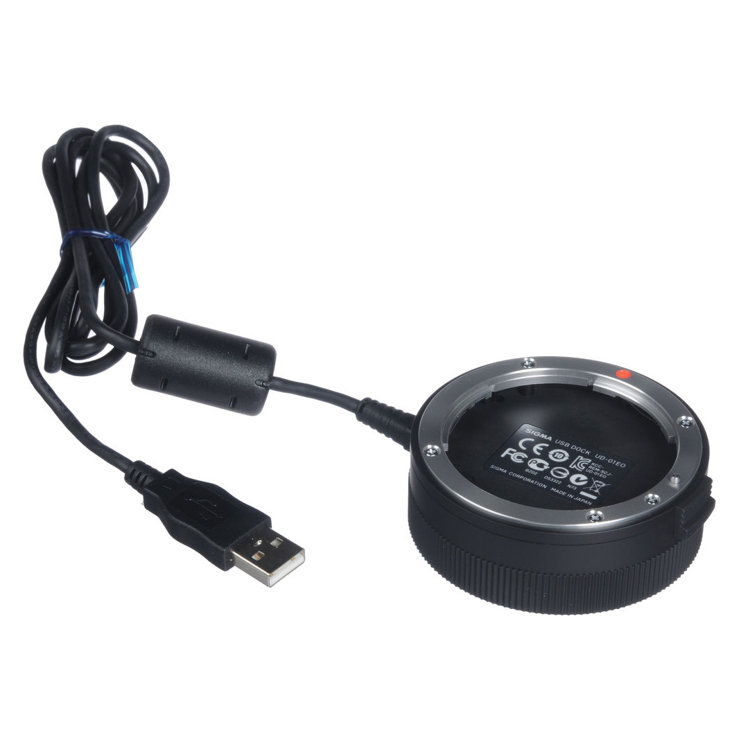 Puerto Sigma USB Dock para lentes montura Canon EF