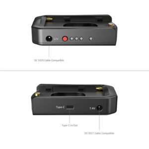 Base de baterías SmallRig 3168 compatible con baterías tipo Sony NP-F