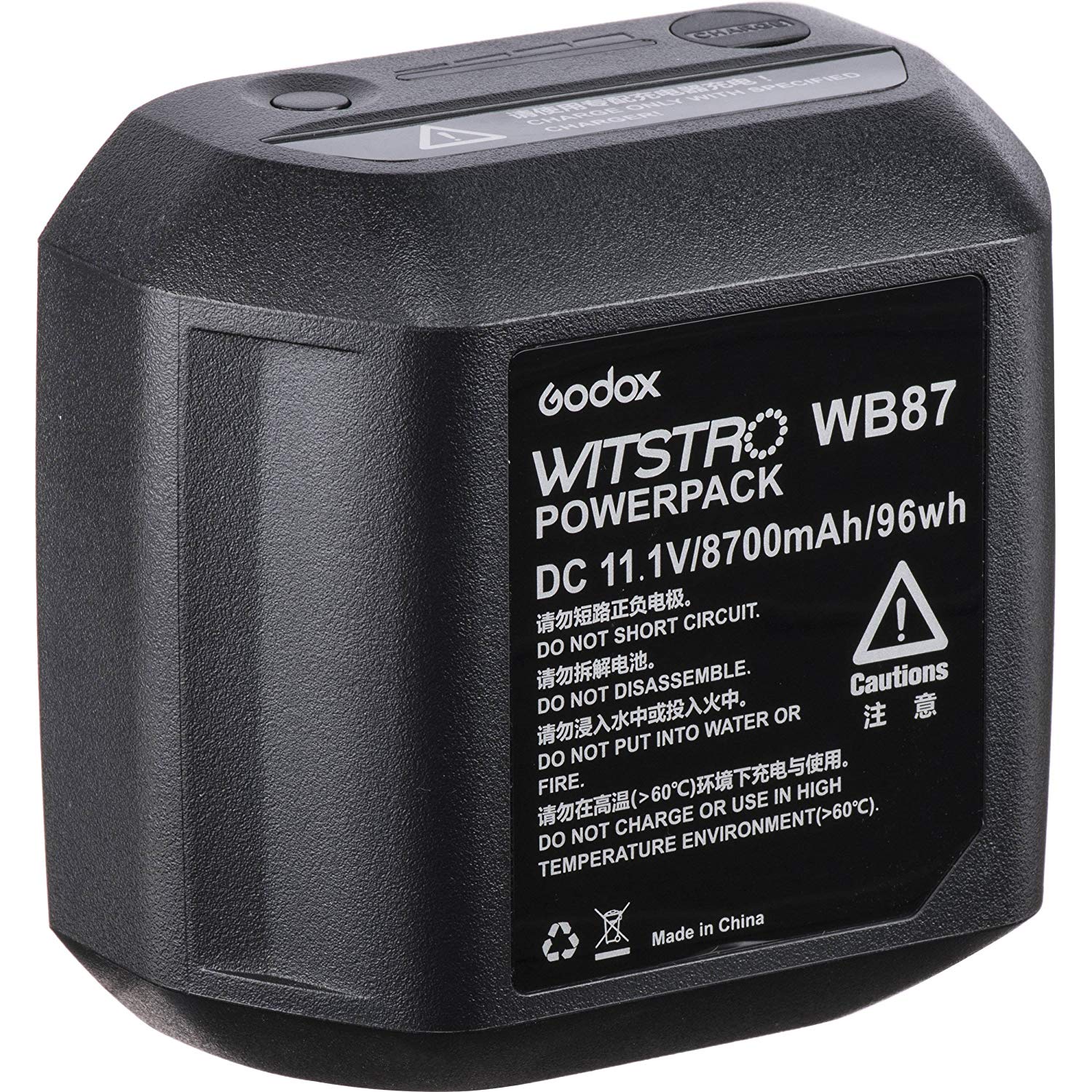 Bateria Godox Witstro WB87 para flash AD600