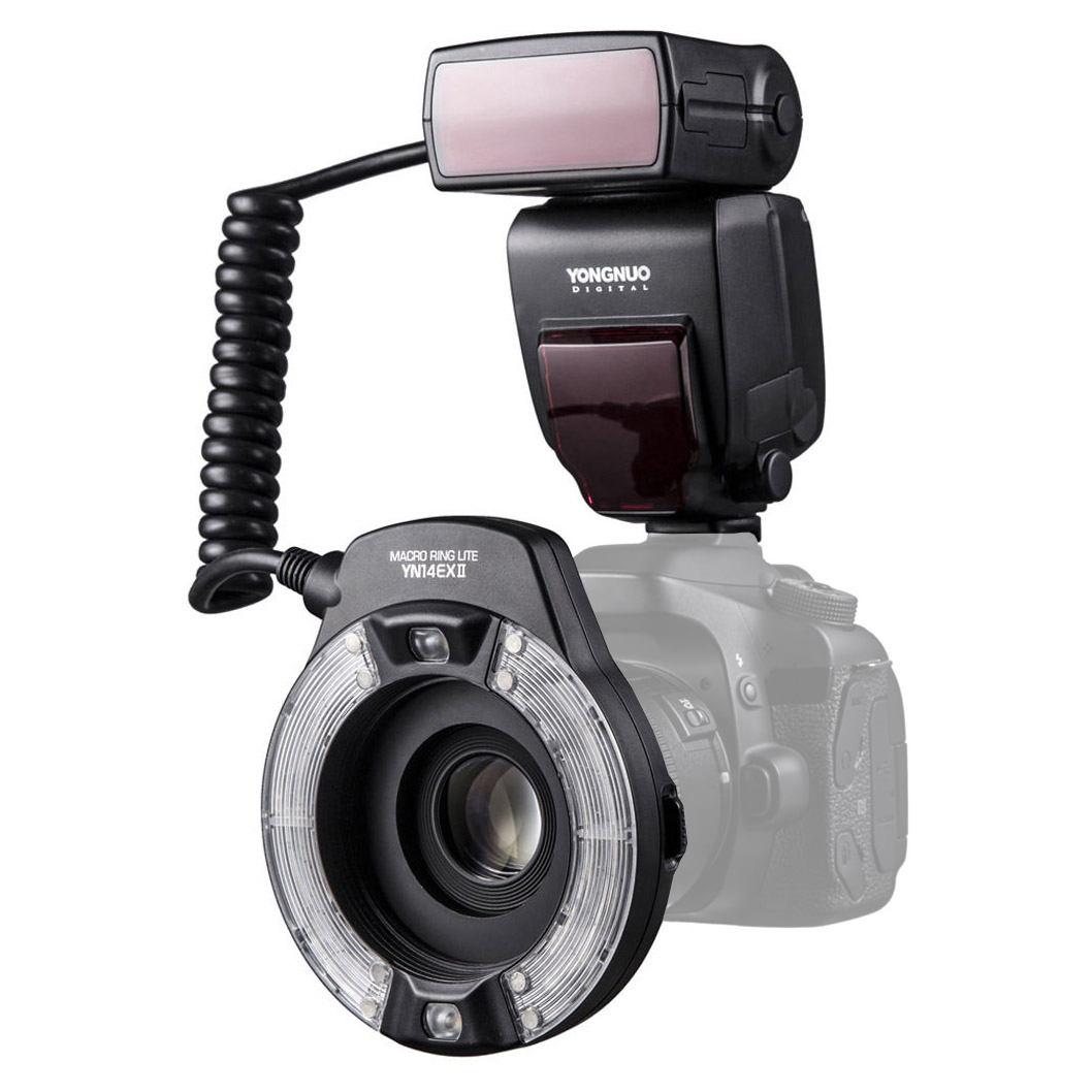Flash Macro Anular Yongnuo YN14EX II C TTL para Canon