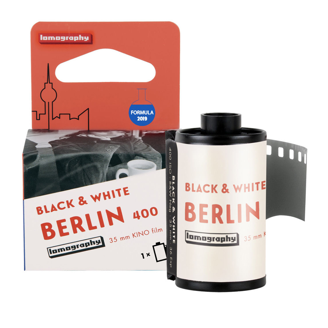 Lomography Black & White Berlin Kino ISO 400, 35mm/36exp.