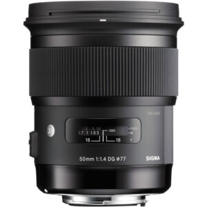 Lente Sigma 50mm f1.4 DG HSM Art Full Frame para Nikon F