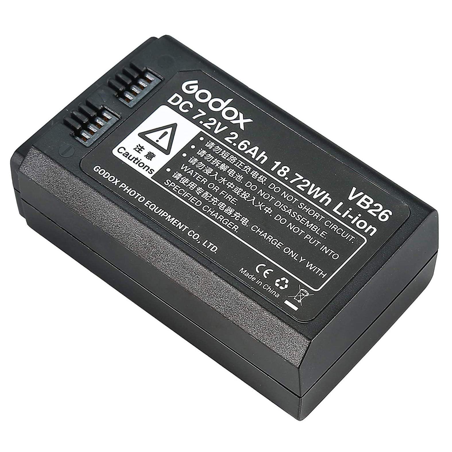 Bateria Godox Witstro VB26 para flash V1