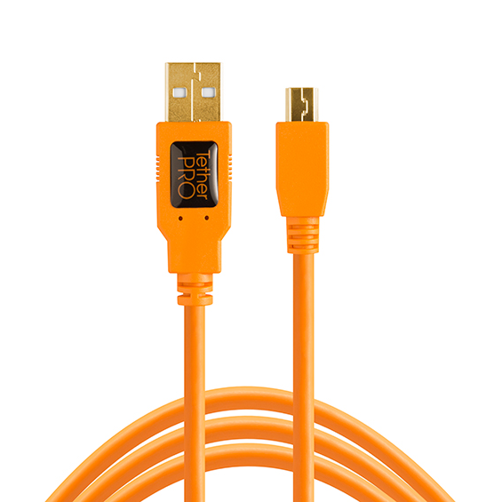 Cable Tether Tools TetherPro USB 2.0 a Mini-USB Tipo-B, 5-Pines, 4.6 metros (4)