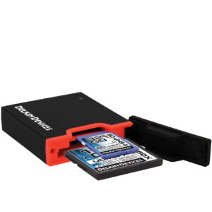 Lector dual Delkin DDREADER-44 USB 3.0 para SD UHS-II y CompactFlash UMDA 7