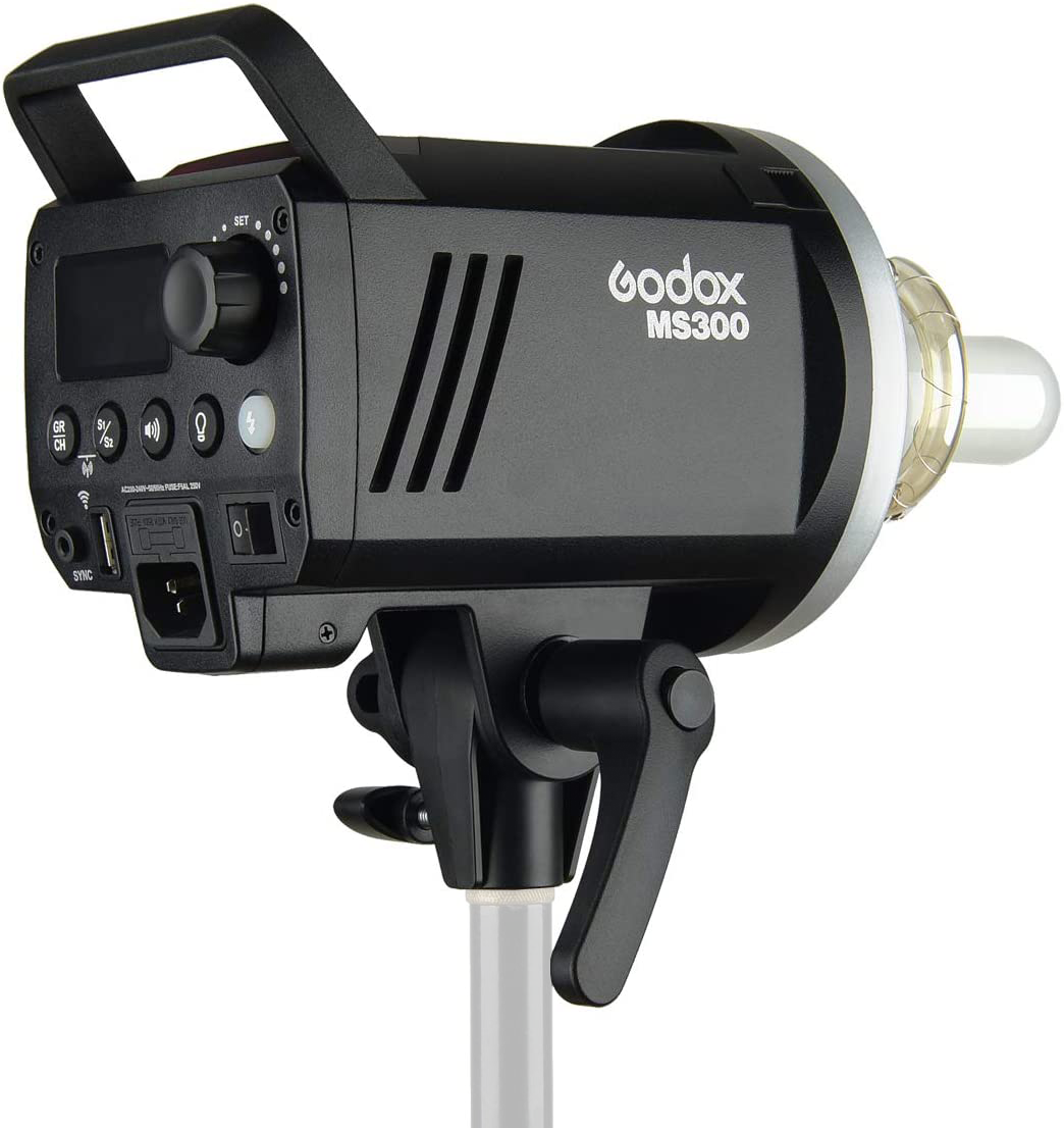 Flash de Estudio Godox MS300, 300 watts, con Sistema Godox X