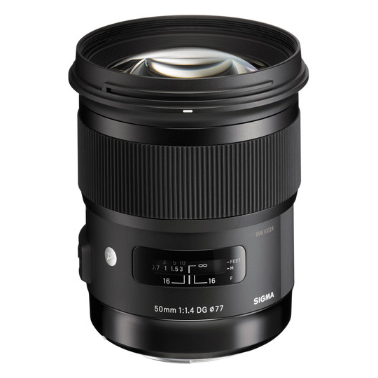 Lente Sigma 50mm f1.4 DG HSM Art Full Frame para Canon EF
