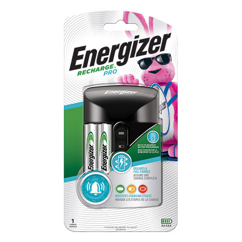  Energizer - Cargador de batería recargable AA y AAA