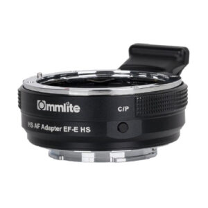 Adaptador automático Commlite CM-EF E HS, lentes Canon EF en cámaras Sony E