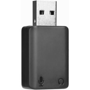 Adaptador USB en Y Saramonic EA2, puertos de 3.5mm para auriculares y micrófono