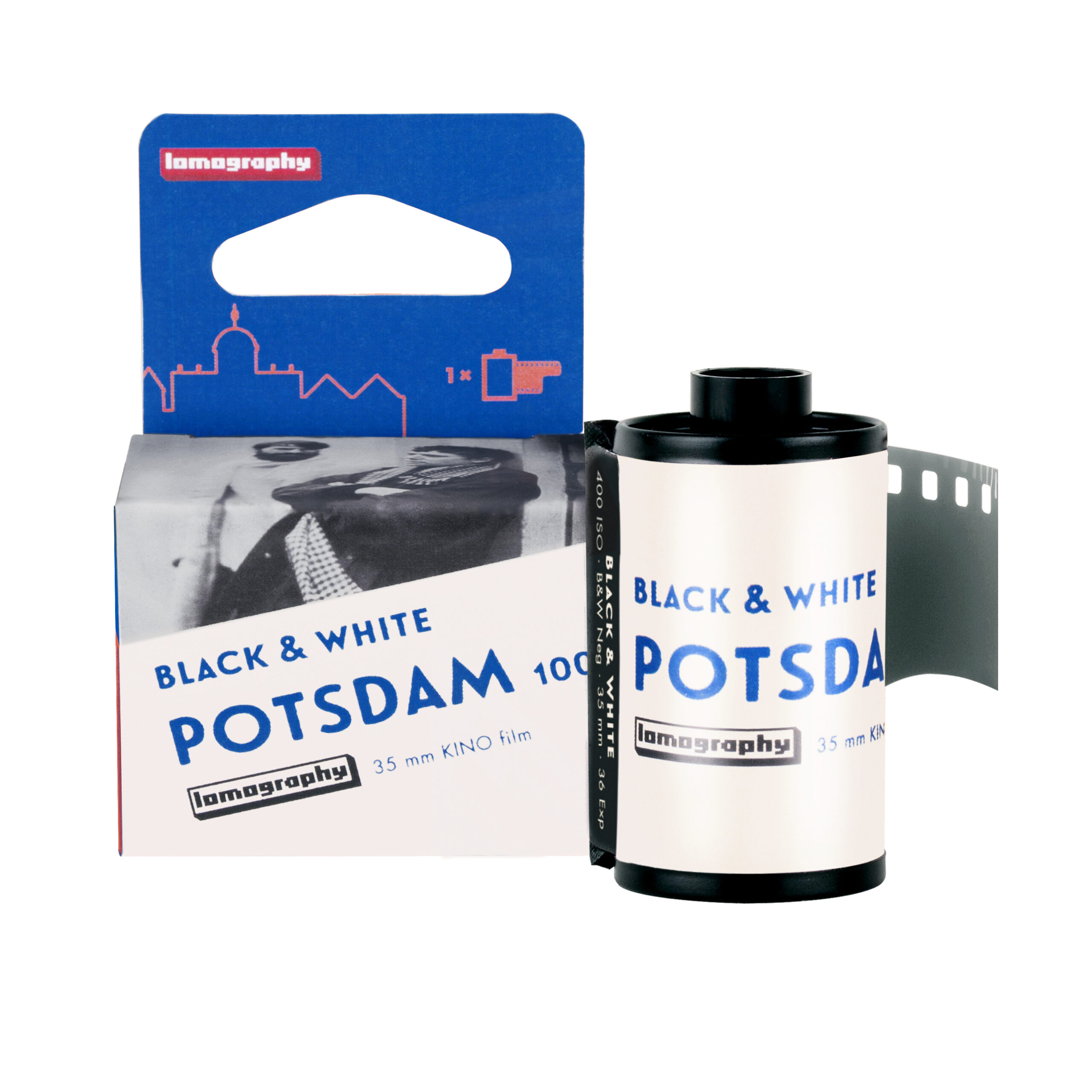 Lomography Black & White Postdam Kino ISO 100, 35mm/36exp.
