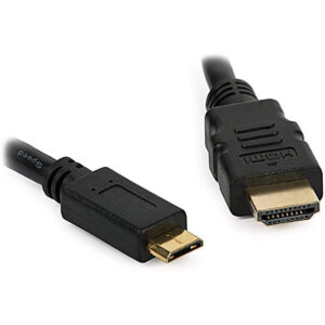 Cable HDMI macho a Mini HDMI macho, de 1 metro