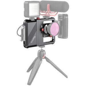 Jaula porta celular SmallRig CPU2494 con adaptador de lentes y filtros