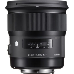 Lente Sigma 24mm f1.4 DG HSM Art Full Frame para Canon EF