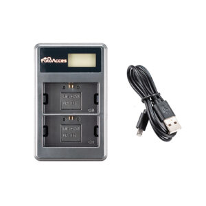 Cargador FotoAcces DOBLE para Canon, LP-E6