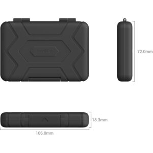 Contenedor SmallRig 3192 para 6xSD, 6x microSD, 2x CFExpress A, 1x XQD