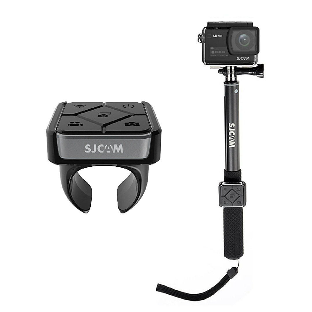 Monopod SJCam con control remoto para cámaras de accion