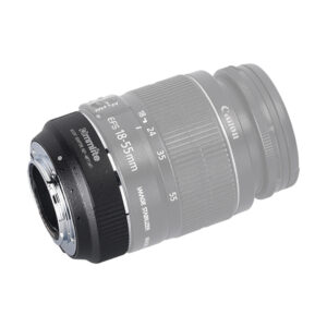 Adaptador Commlite CM-AEF-MFT, lentes Canon montura EF o EF-S en cámaras montura MFT→(M4/3)