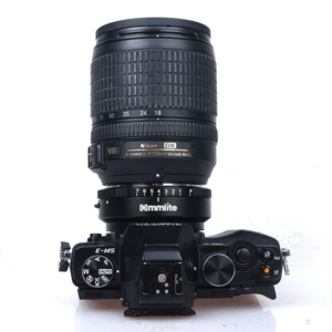 Adaptador Commlite CM-NF-MFT, lentes Nikon montura F, tipo G, en cámaras montura MFT