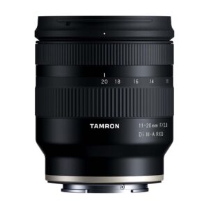 Lente Tamron 11-20mm f/2.8 Di III-A RXD para Sony E