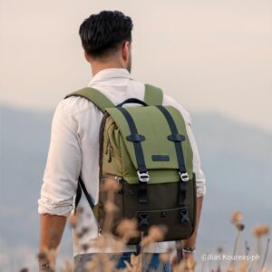 Mochila K&F Concept Beta Backpack, Verde Militar, 20 litros