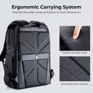 Mochila K&F Concept Beta Backpack, Gris/Negro, 20 litros