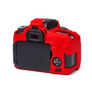 Carcasa de Silicon easyCover para Canon 760D T6s Rojo