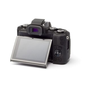 Carcasa de Silicon EasyCover para Canon M5 - Negro
