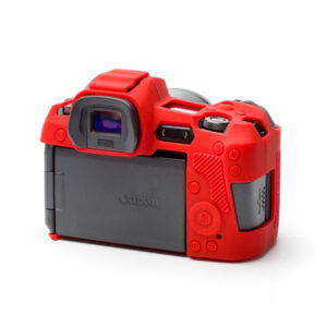 Carcasa de Silicon EasyCover para Canon R - Rojo - ECCRR