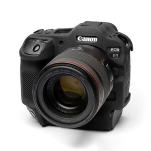 Carcasa de Silicon EasyCover para Canon R3 - Negro