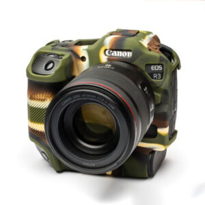 Carcasa de Silicon EasyCover para Canon R3 - Camuflaje