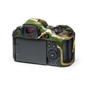 Carcasa de Silicon EasyCover para Canon R5 / R6 / R6 II - Camuflaje