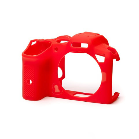 Carcasa de Silicon EasyCover para Canon R7 – Rojo