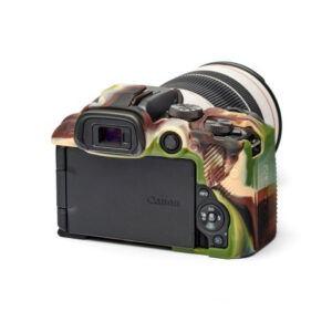 Carcasa de Silicon EasyCover para Canon R10 - Camuflaje