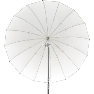Sombrilla parabolica blanca de rebote Godox UB-165W, de 165cm.