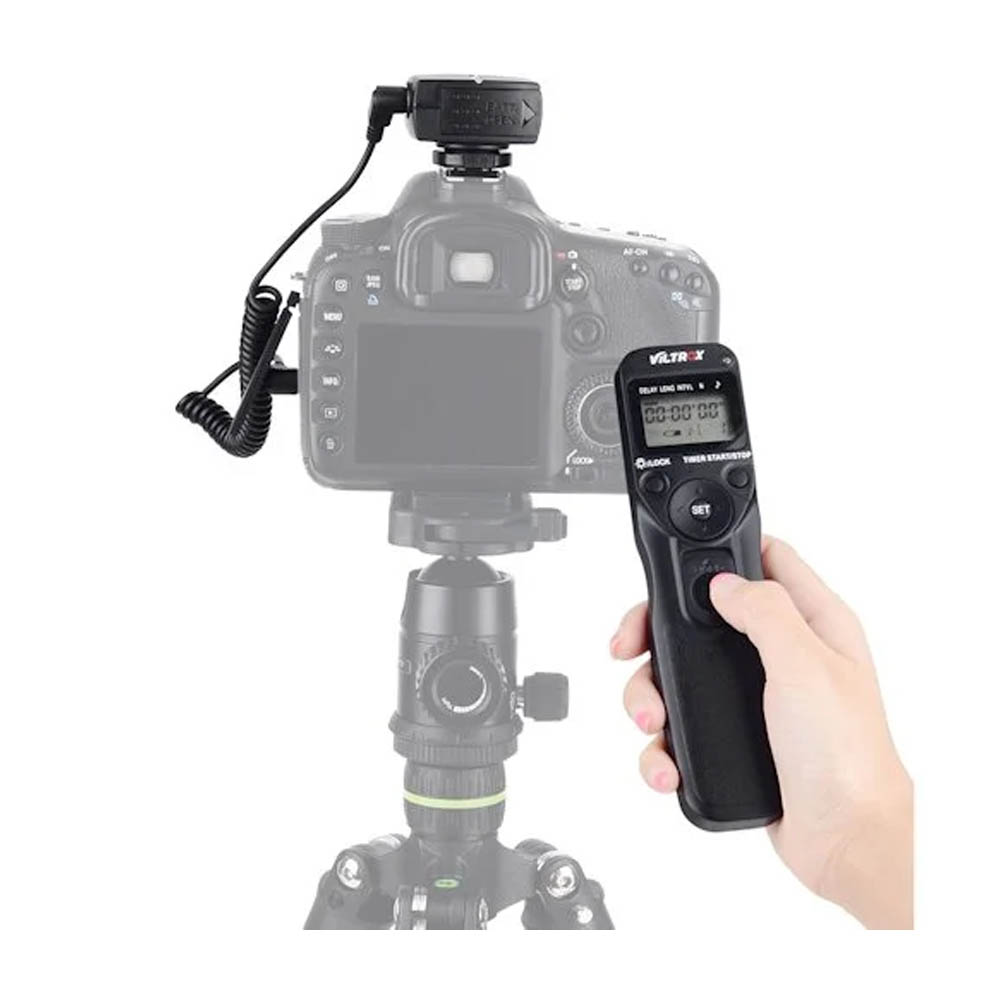Disparador remoto e intervalometro Viltrox JY-710 N3 para Nikon, conector N3