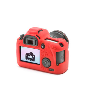 Carcasa de Silicon EasyCover para Canon 6D - Rojo - ECC6DR