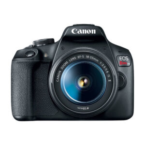 Cámara DSLR Canon EOS Rebel T7 con lente EF-S 18-55mm IS II