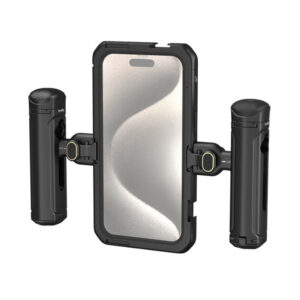Kit de Jaula y 2 mangos empuñaduras laterales SmallRig 4392 para Iphone 15 Pro Max