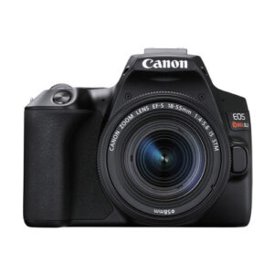Cámara Canon EOS Rebel SL3, con lente 18-55 IS STM